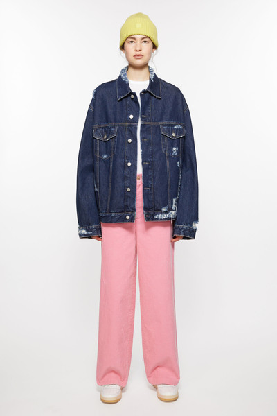 Acne Studios Cord trousers - Tango pink outlook