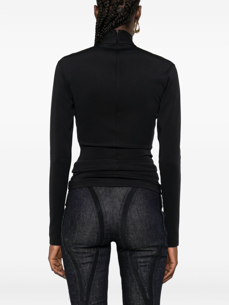 high-neck long-sleeve T-shirt 4