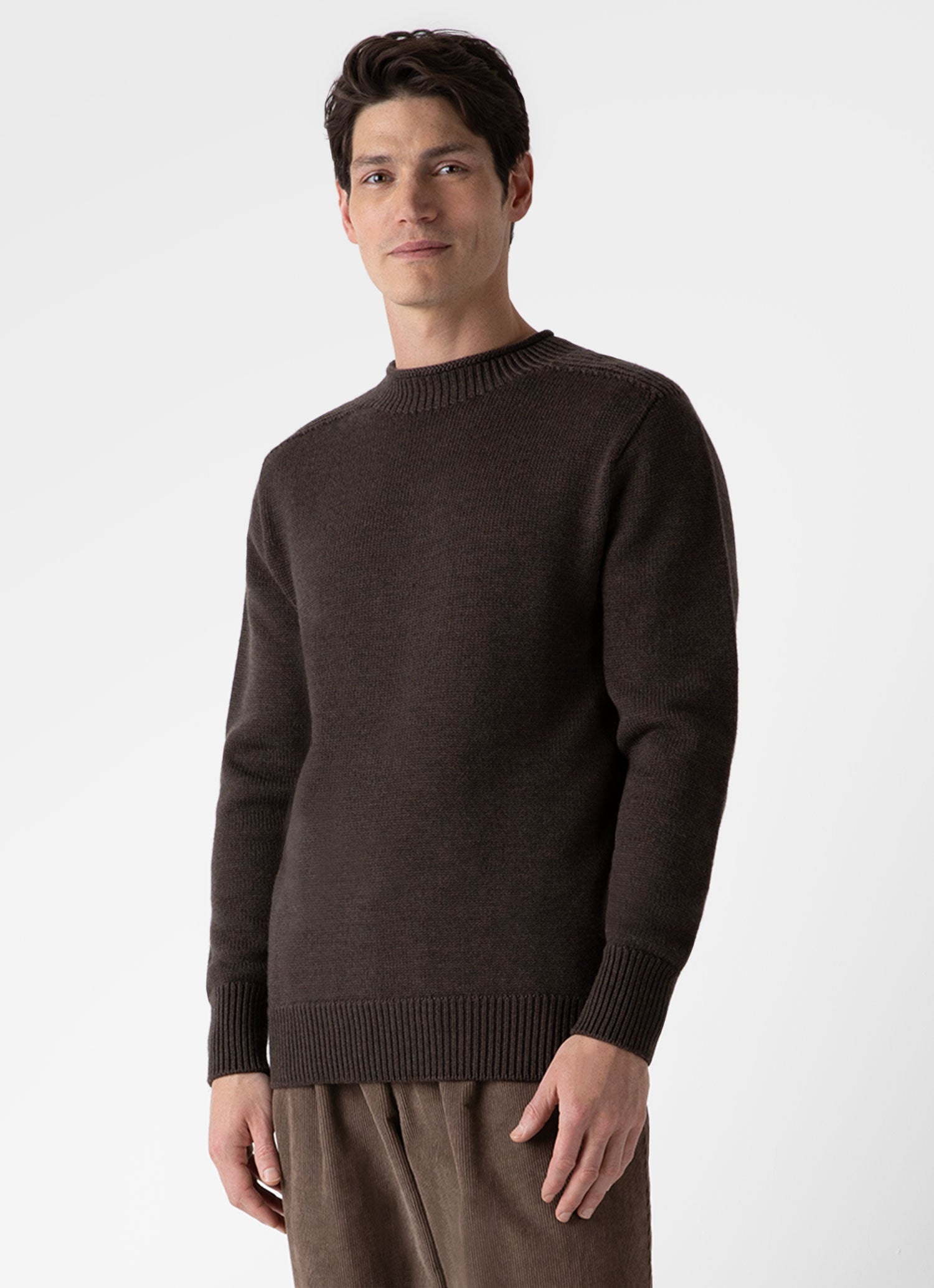 English Merino Fisherman Jumper - 2