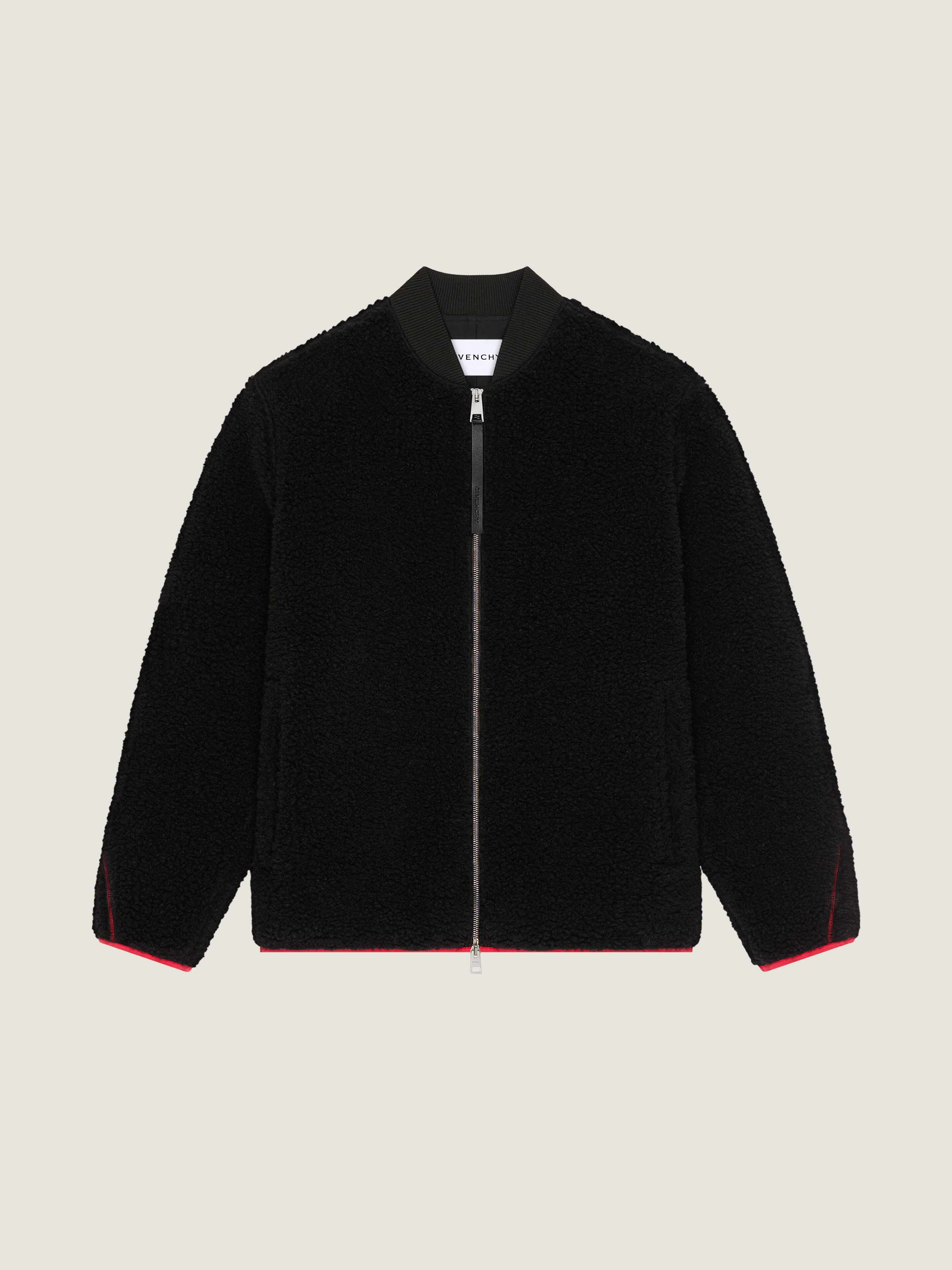COUTURE SEAM FLEECE JACKET EMBROIDERED GIVENCHY PARIS - 1