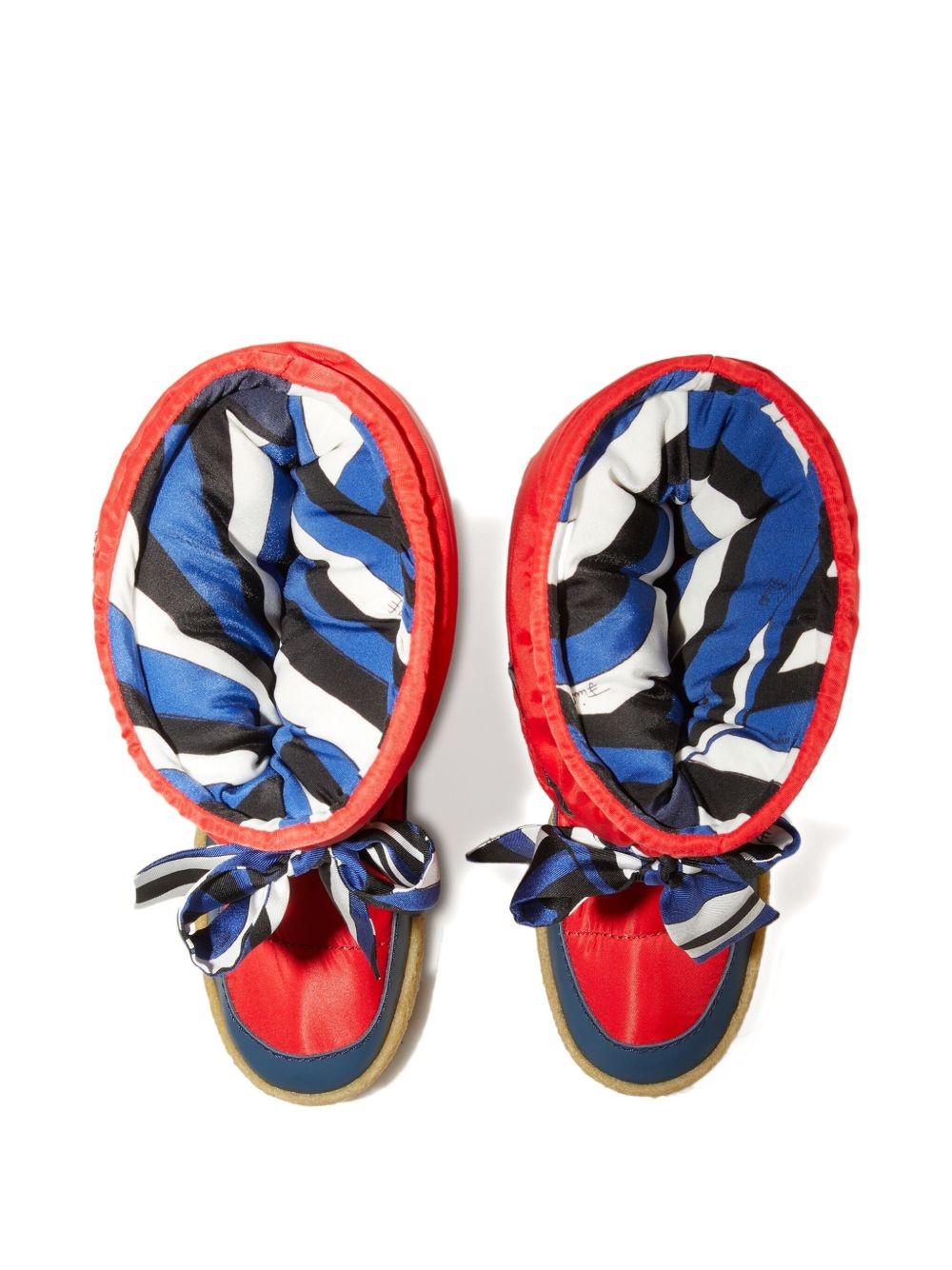 Iride ribbon-bow snow boots - 3