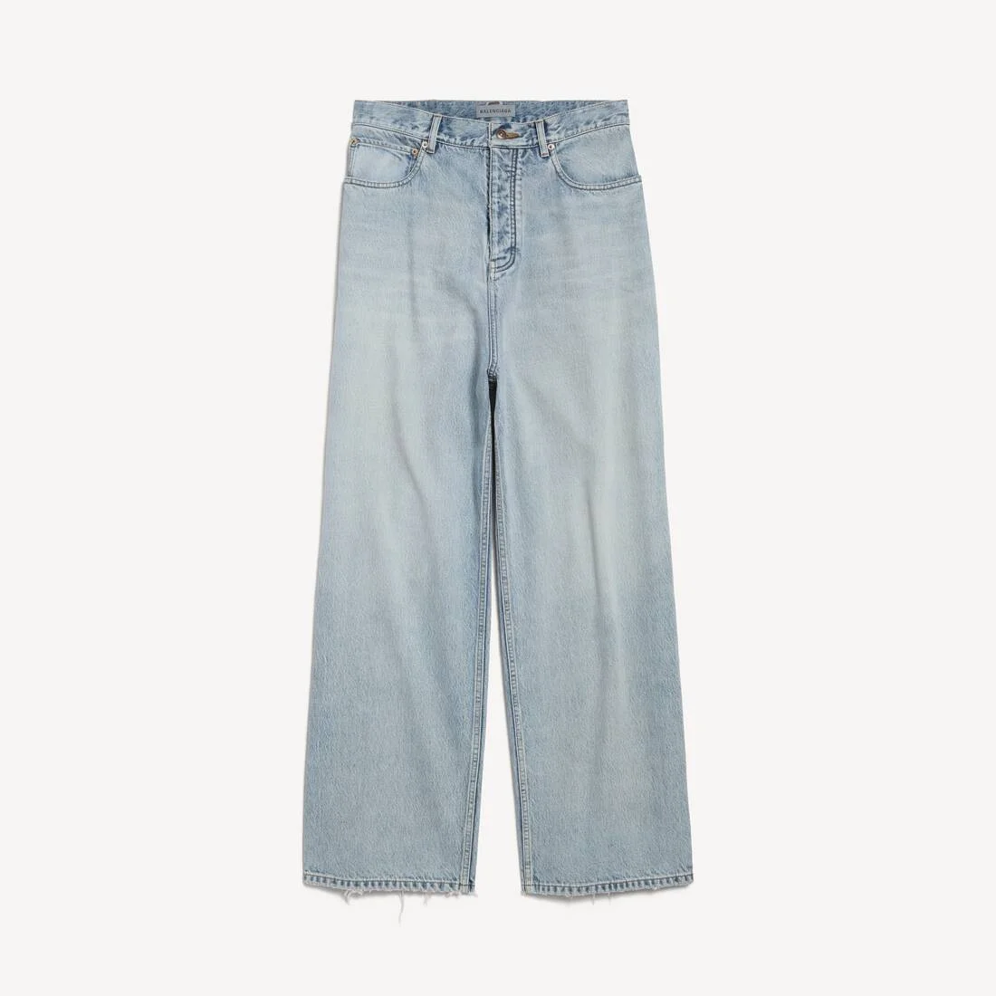 Women's Baggy Fit Jeans in Light Blue - 1