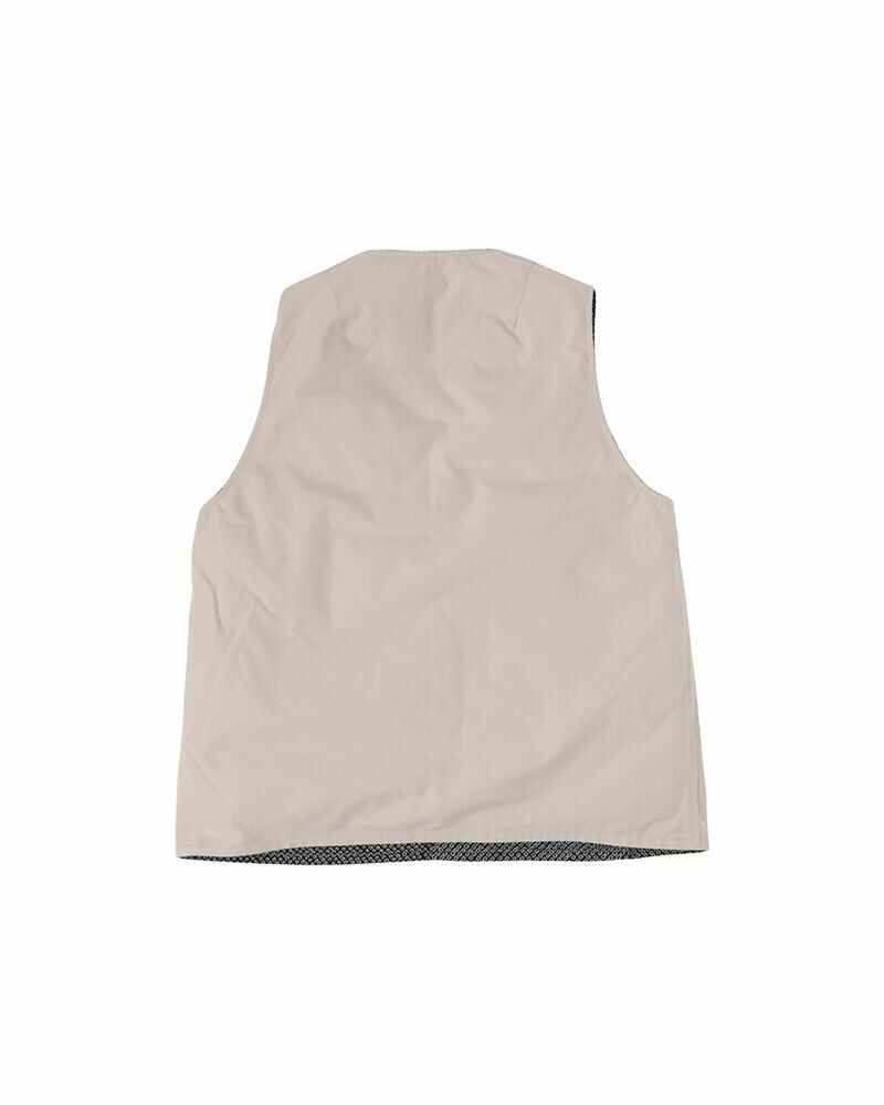 visvim ICT KORA DOWN VEST （VT.SHIBORI） visvim KORA DOWN VEST (VT.SHIBORI) BLACK - 0224905013002 | REVERSIBLE