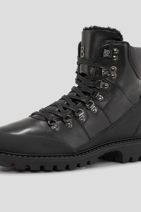 Helsinki Mid-calf boots with spikes in Black - 4