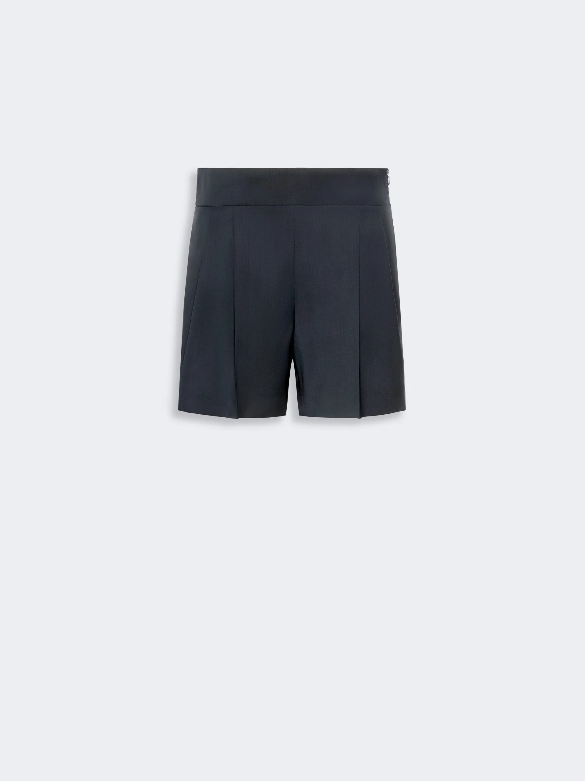 SALUTE Lightweight woollen cloth shorts - ULTRAMARINE - 1