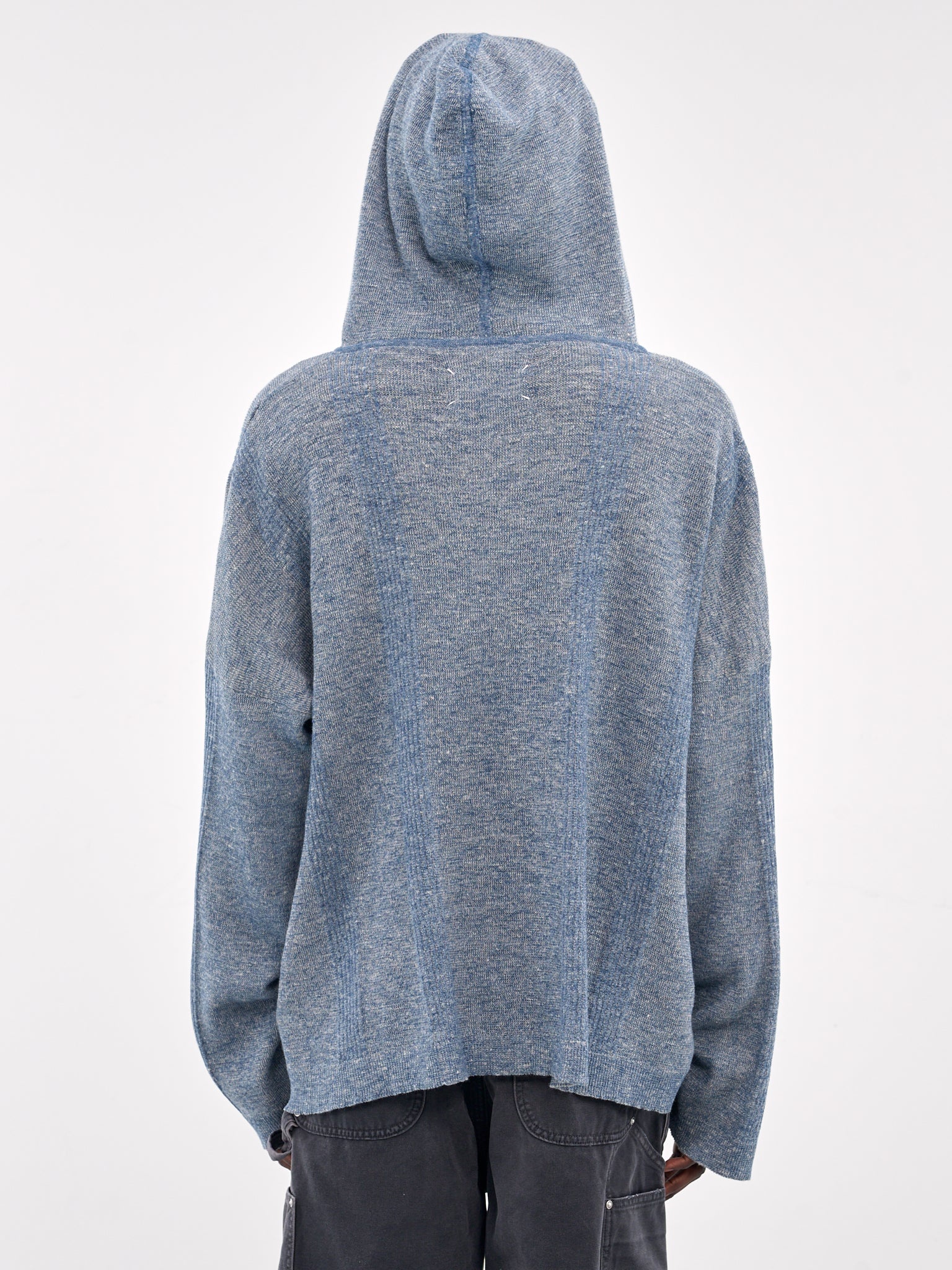 Summer Chiné Knit Hoodie - 3