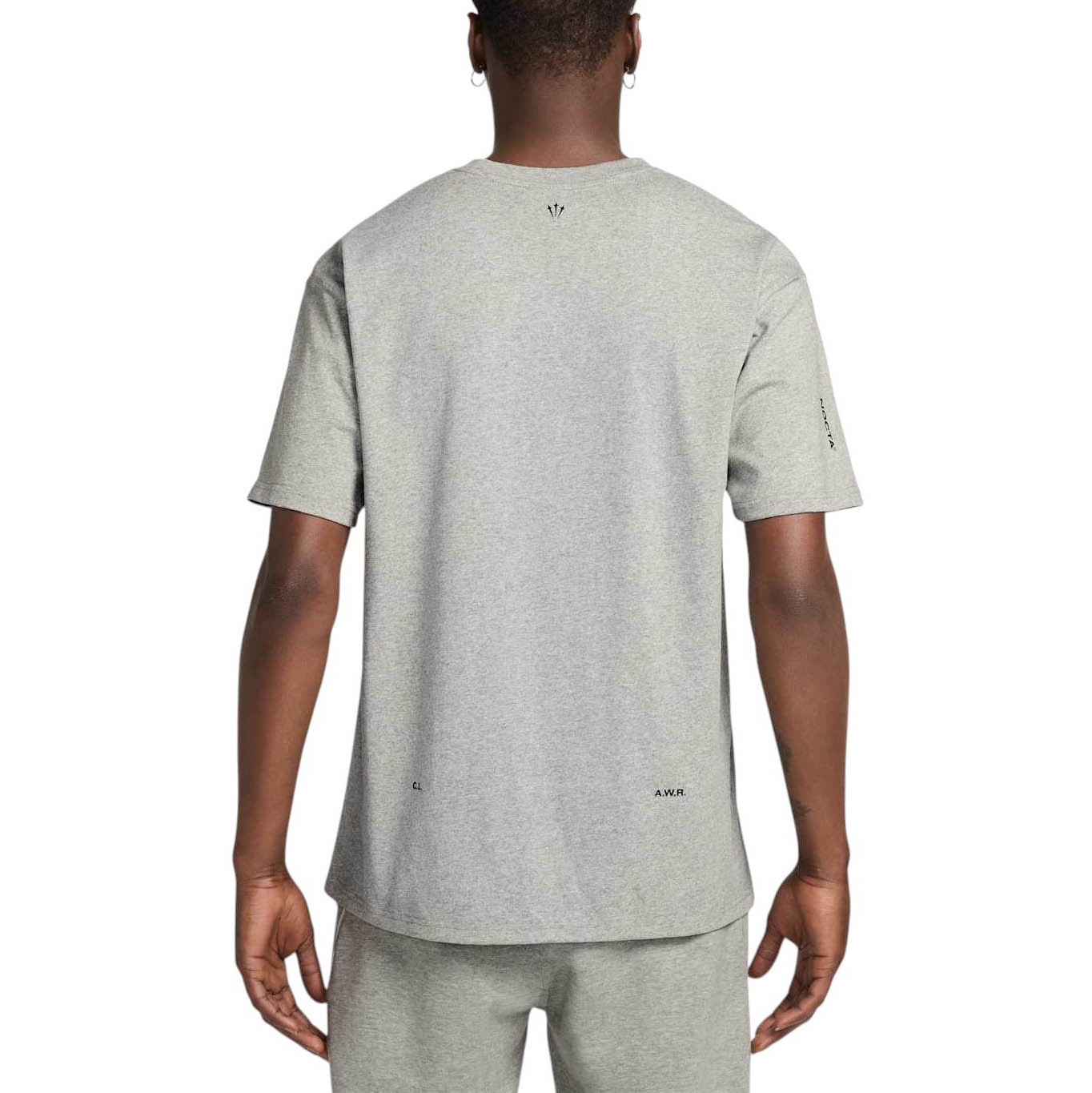 Nike Nocta T-Shirt 'Dark Grey Heather' HM5774-063 - 2