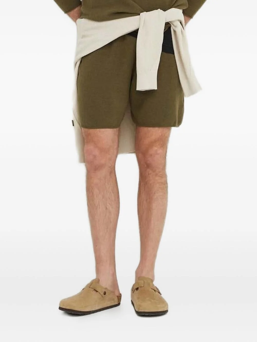 Marcel knitted drawstring shorts - 1