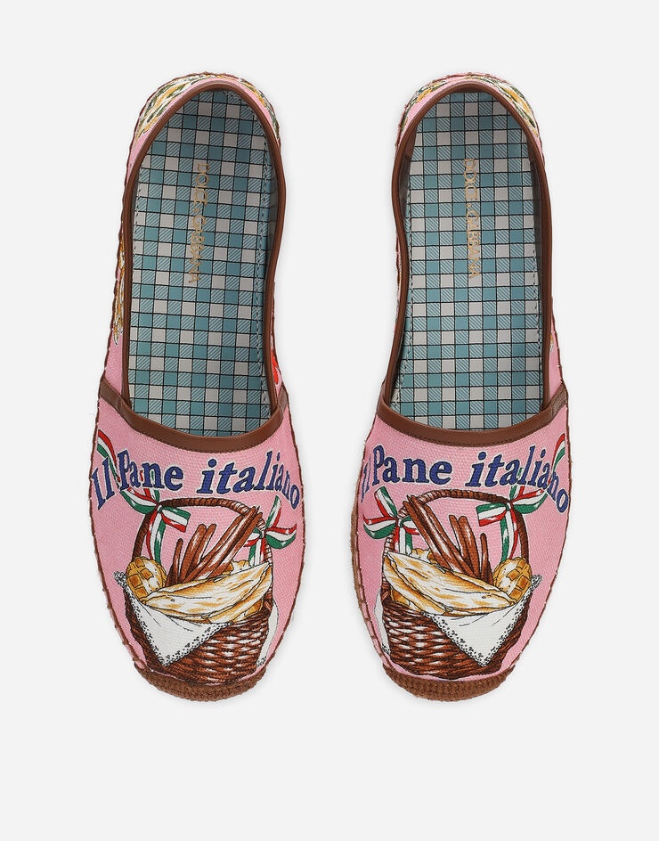 Printed canvas espadrilles - 4