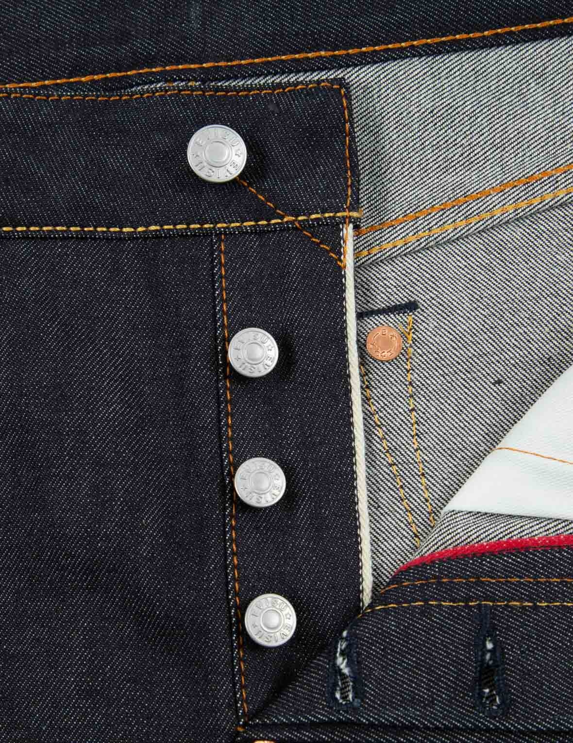 PURPLE SEAGULL CARROT FIT RAW DENIM JEANS #2017 - 9