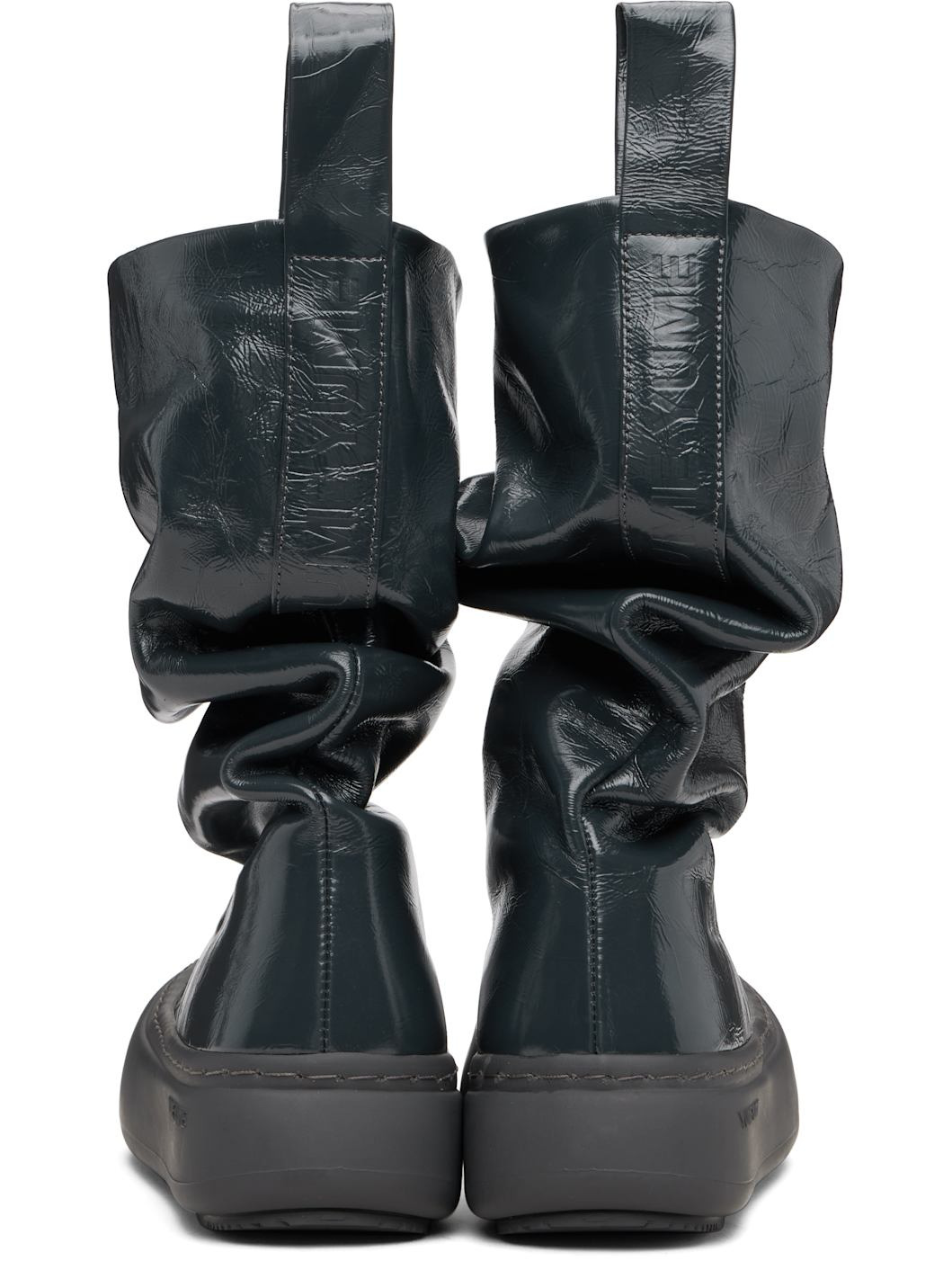 Gray Fisherman Low Boots - 2