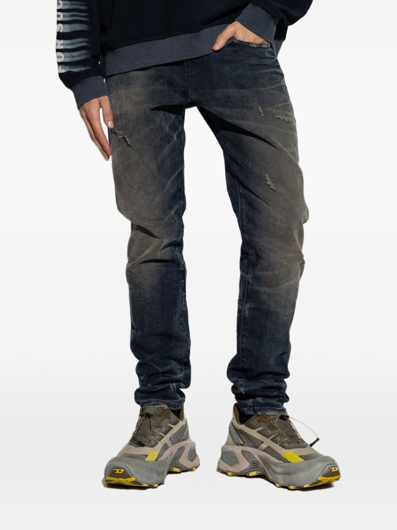 faded distressed jeans 1
