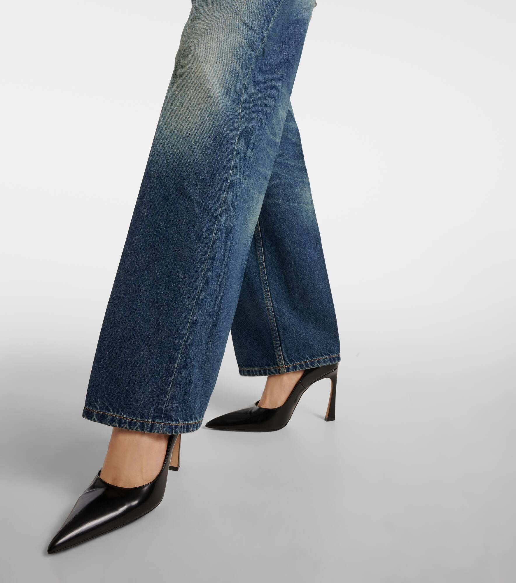 Low-rise straight jeans - 5