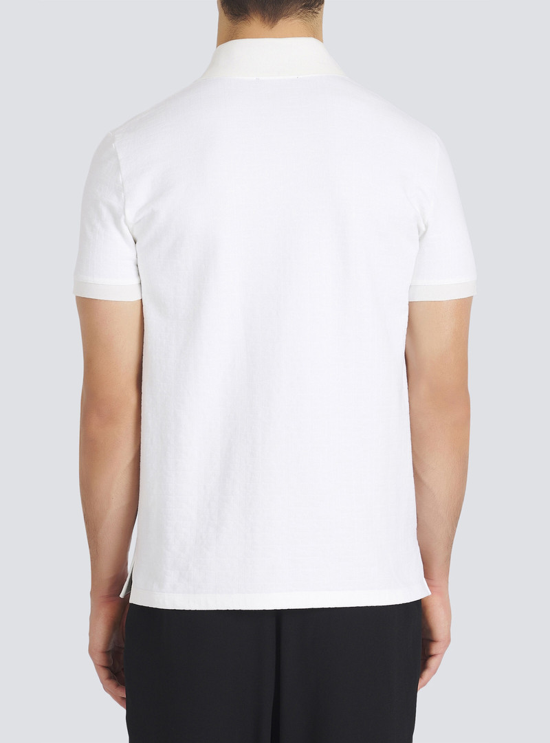 Cotton piqué polo 9