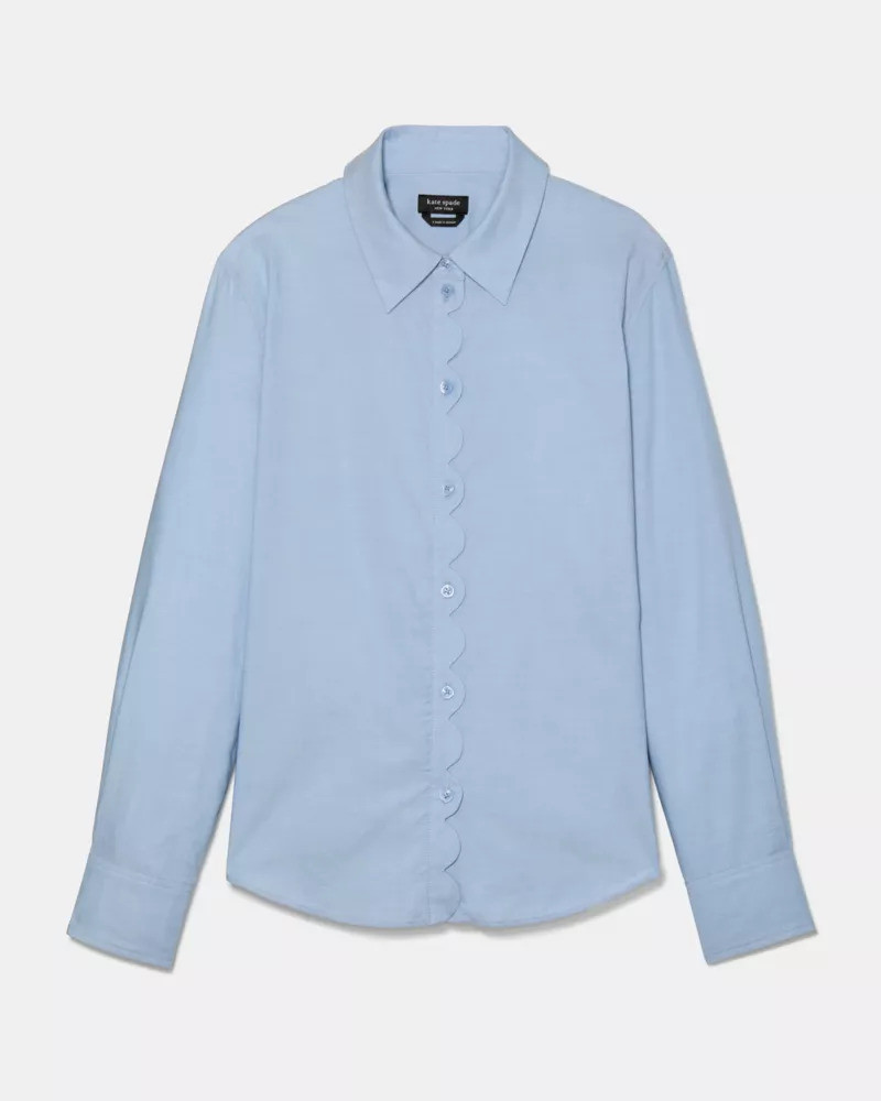 Oxford Scallop Shirt 1