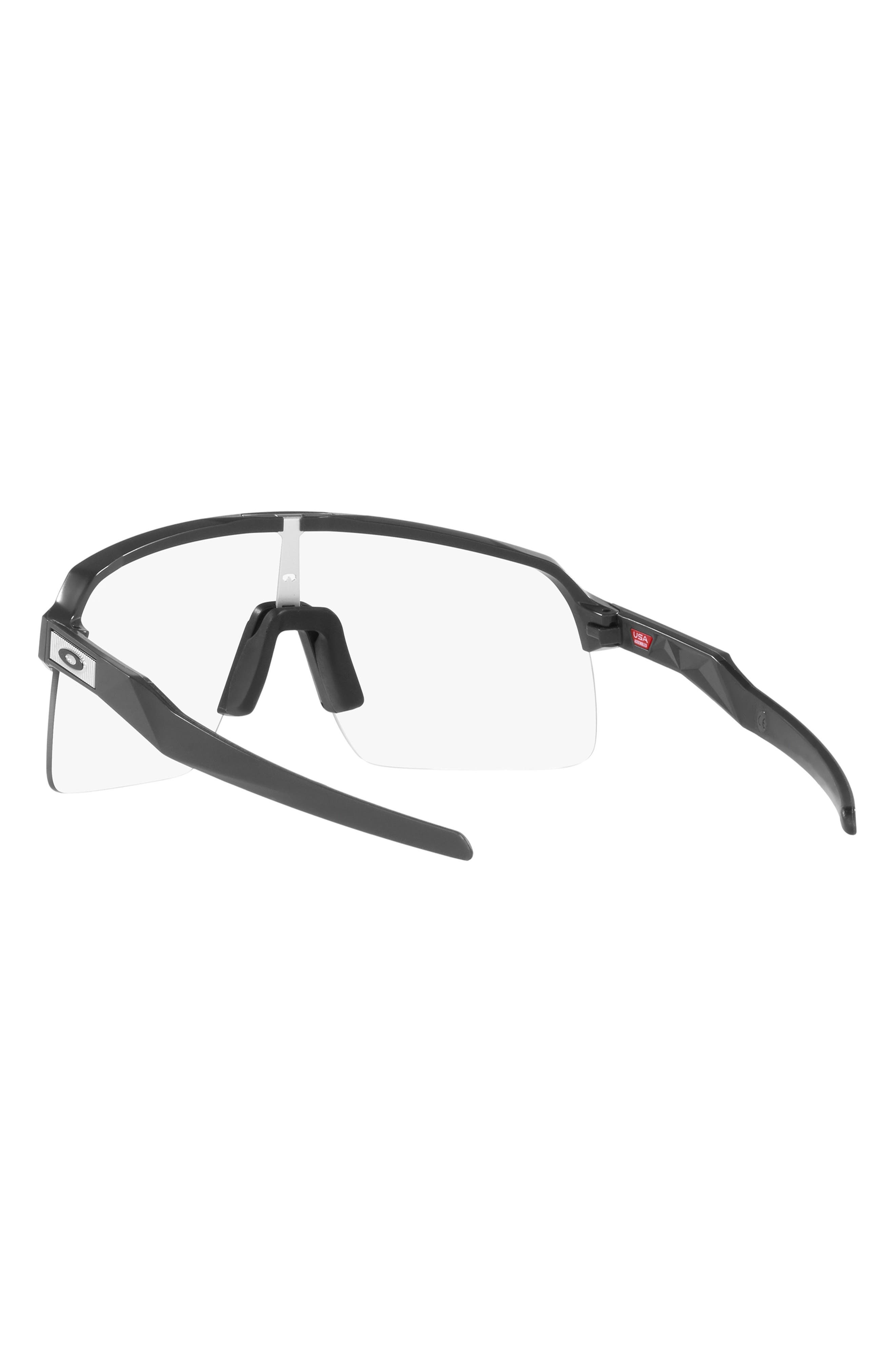 Oakley Sutro Lite Photochromic Shield Sunglasses in Grey Jeans at Nordstrom - 4