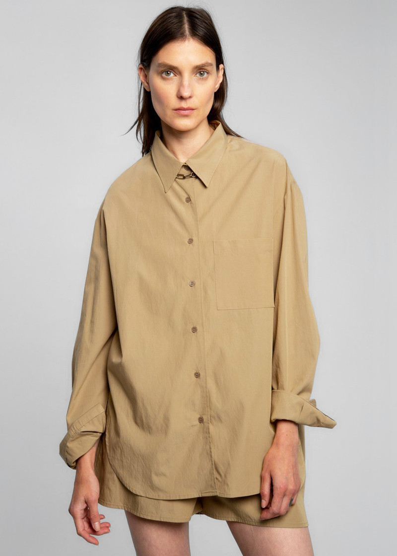 Lui Organic Cotton Shirt - Sahara 9
