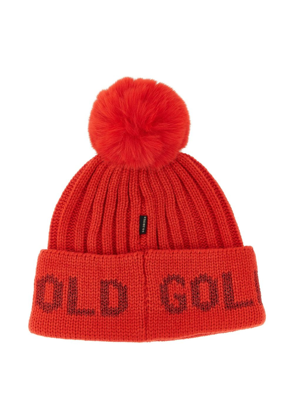 ribbed pompom beanie hat - 1
