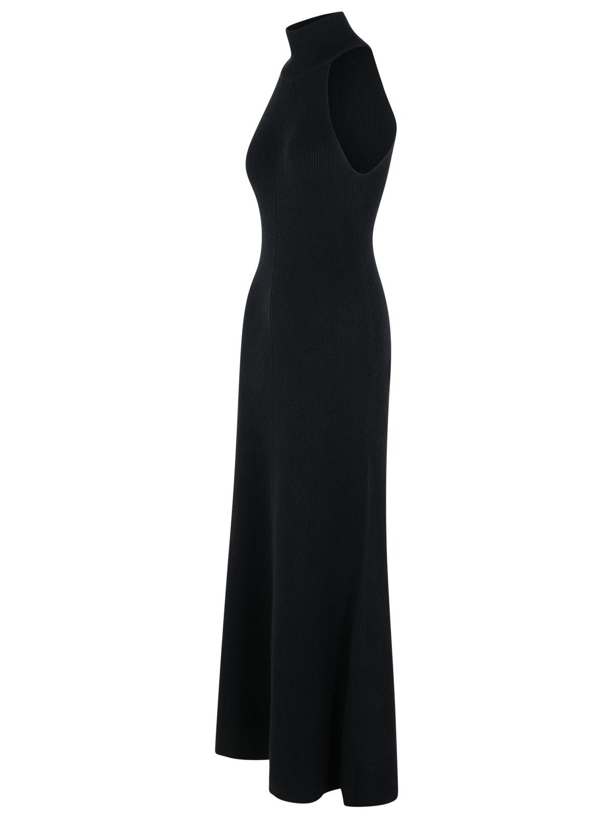 Lisa Yang 'Amannda' Black Cashmere Dress Women - 2