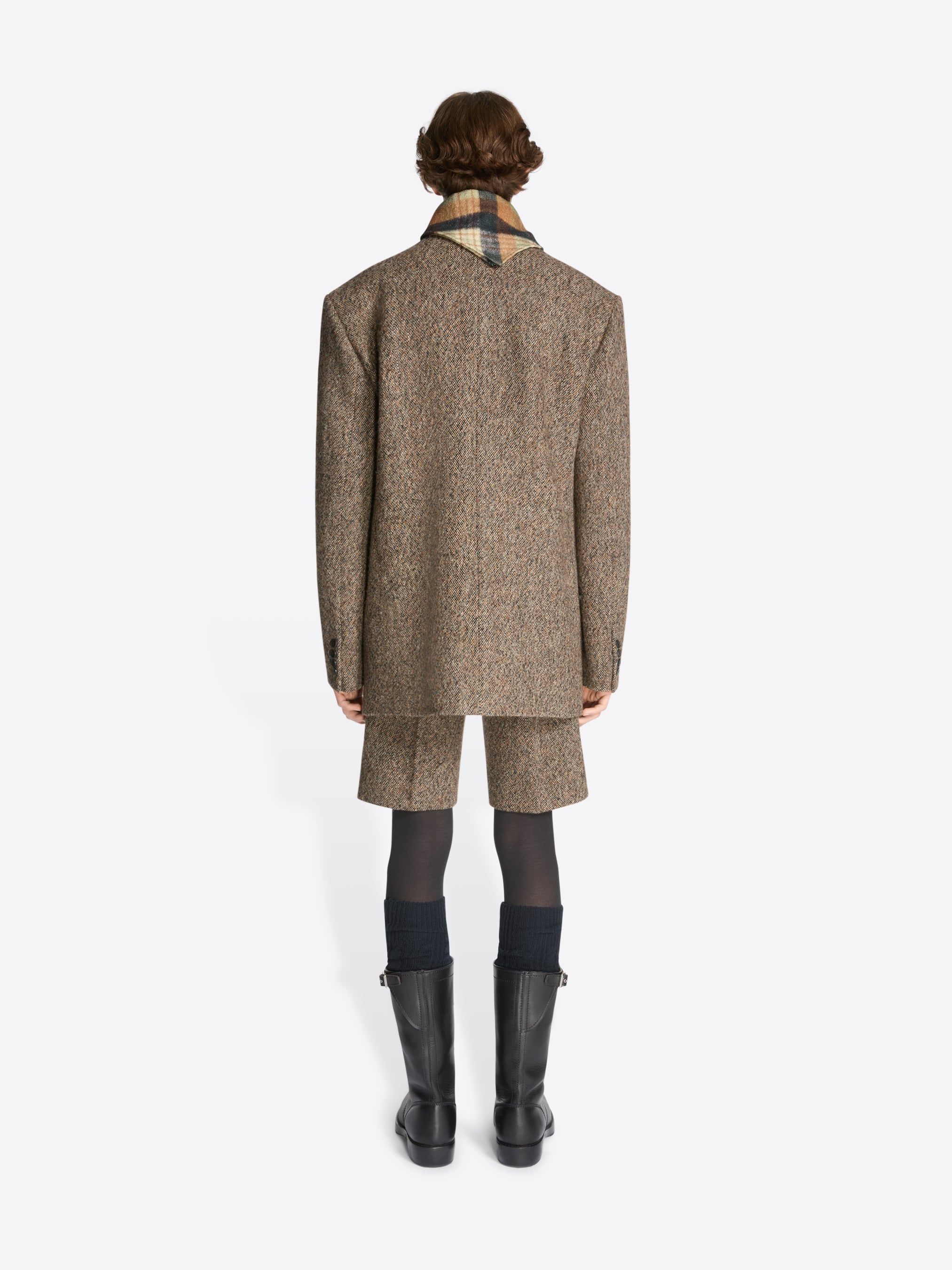 OVERSIZED WOOL BLAZER - 4