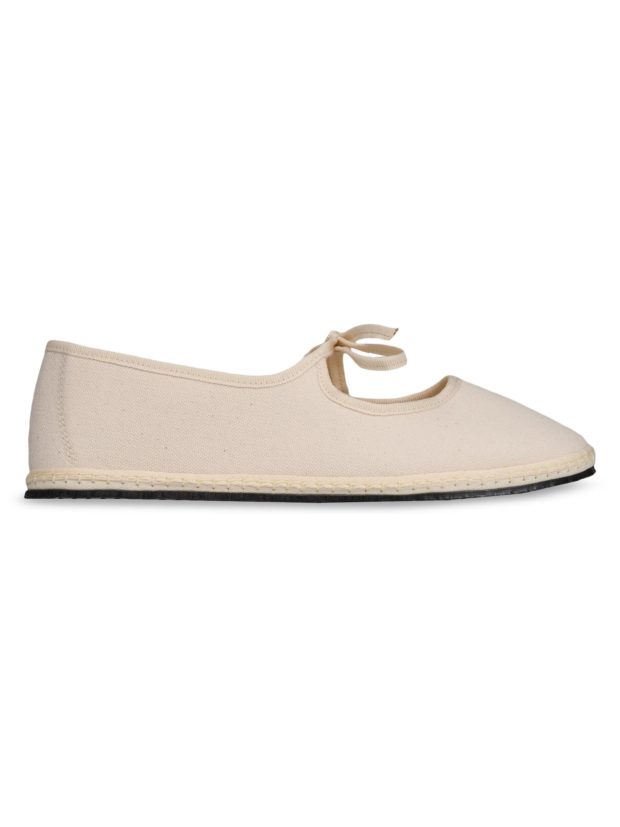 Women's Brigitte Cotton Slippers - Ecru - 1