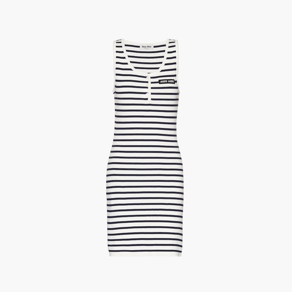 Cotton mini-dress - 1