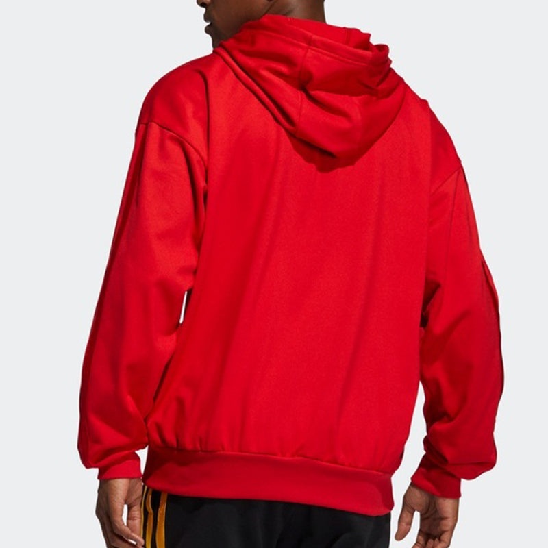 adidas Cny Rose Sweat Printing Sports Pullover Red GN5367 - 4