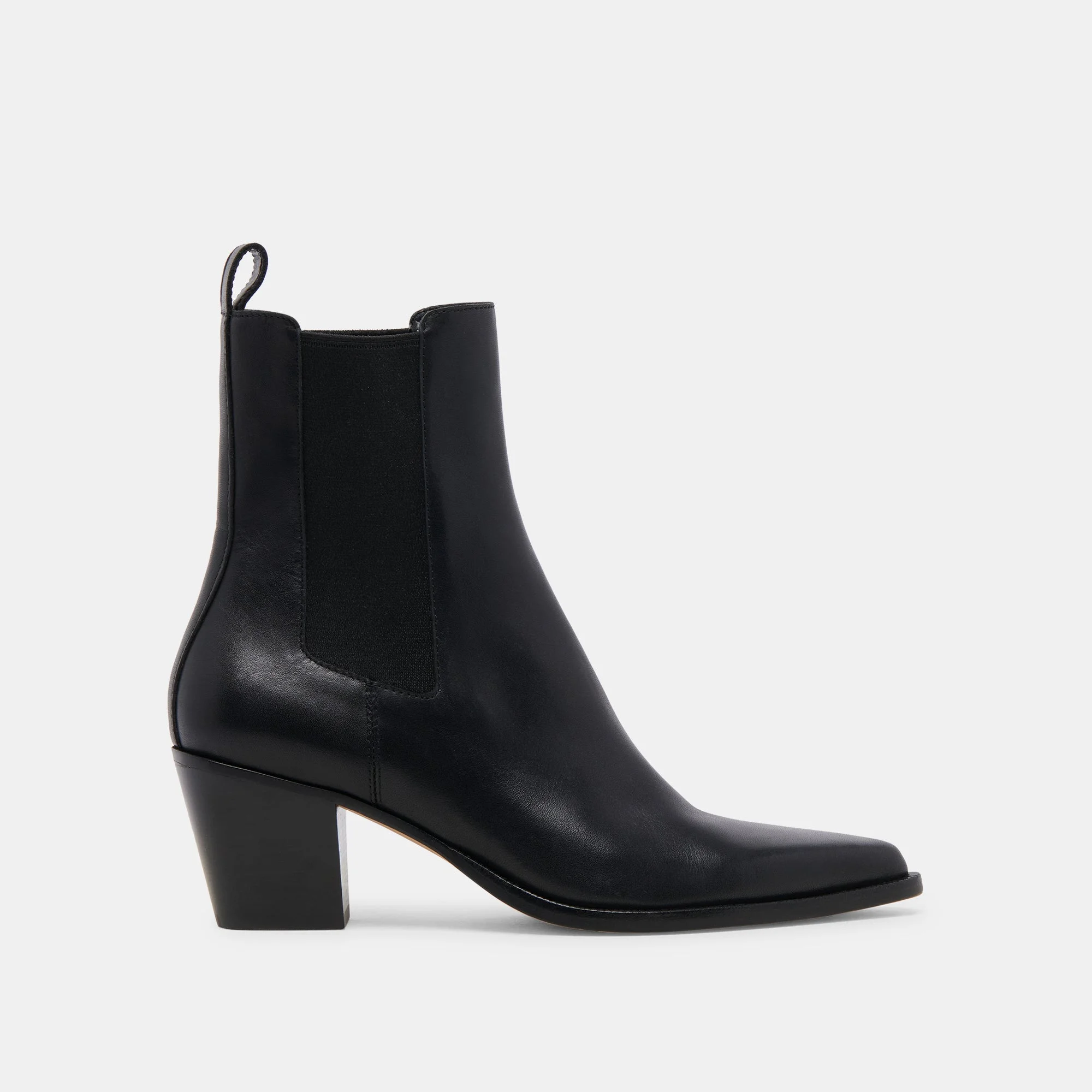 SHADIE H2O WIDE BOOTIES BLACK LEATHER - 1