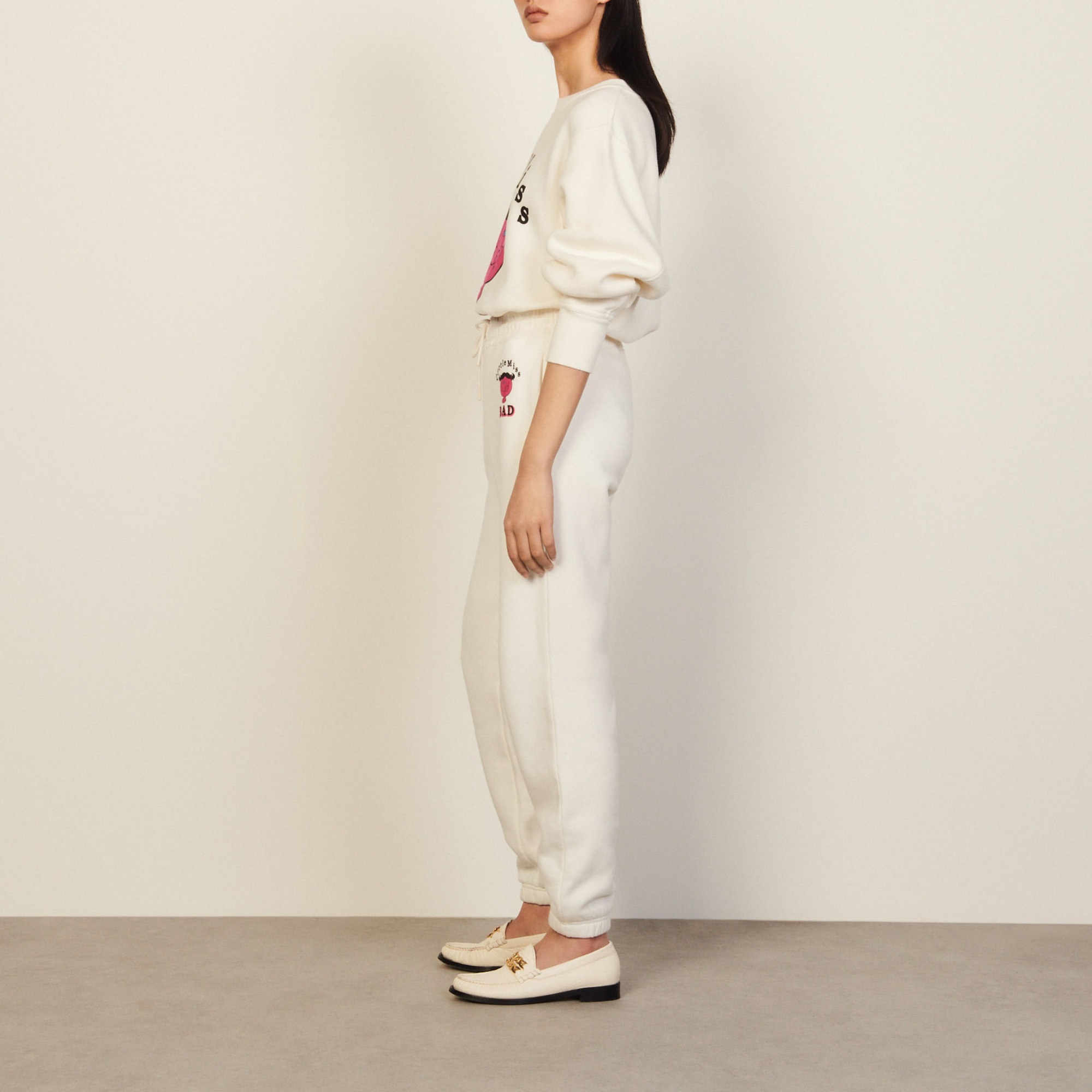 Cotton jogging bottoms with print - 4