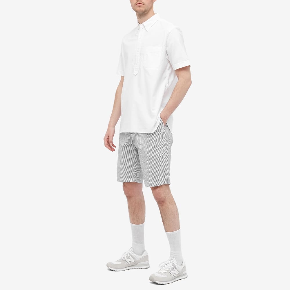 Beams Plus Short Sleeve Popover Shirt - 5