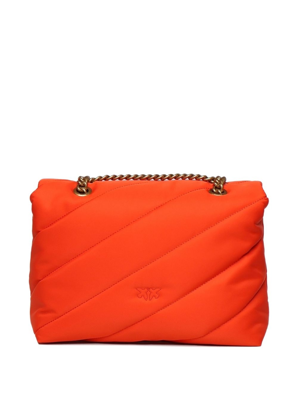 Love quilted flap cross body bag - 2