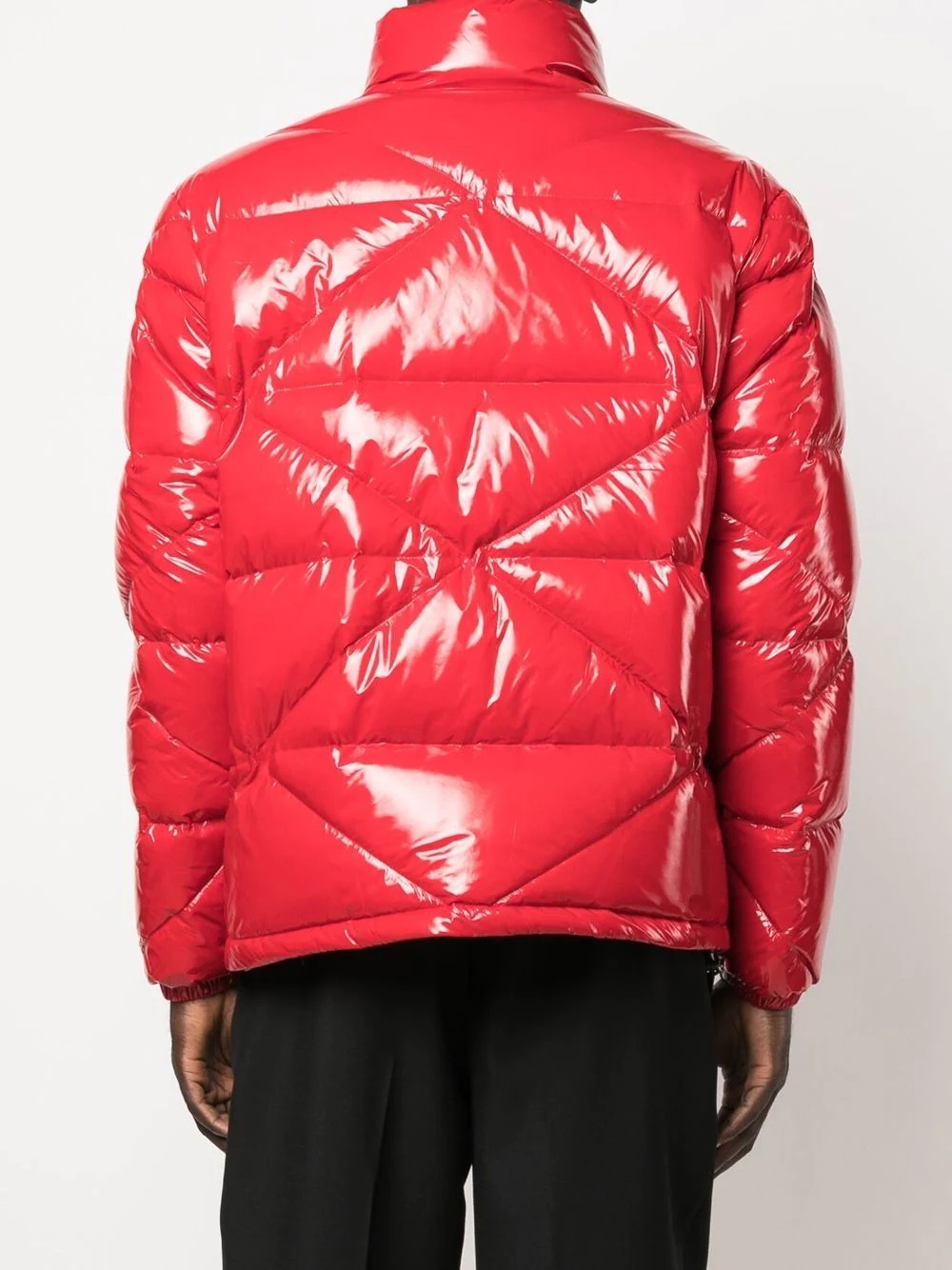 high-shine padded jacket - 4