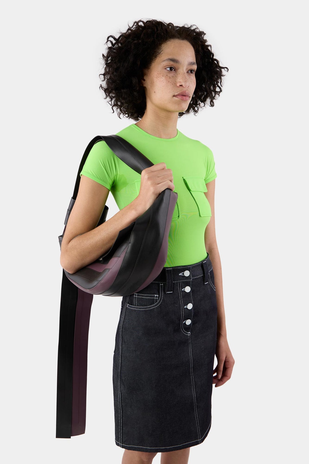GOMMA360 BAG / burgundy & black - 3