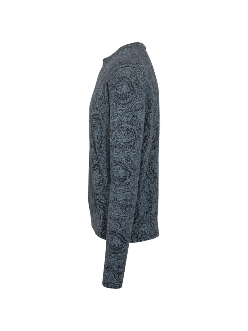 paisley crew-neck sweater 3