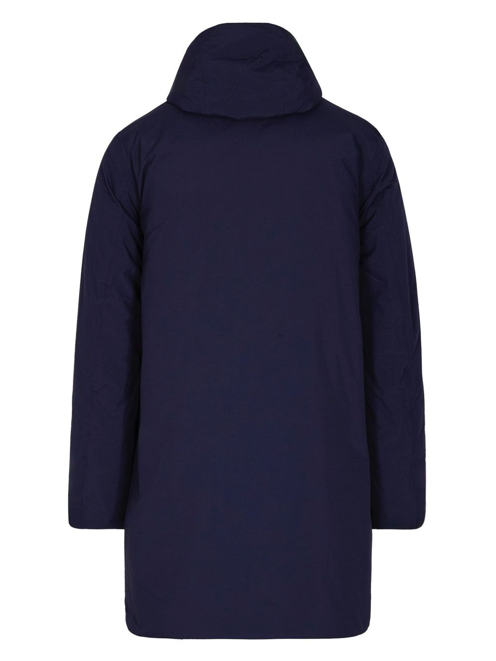 hooded long-sleeves coat - 2