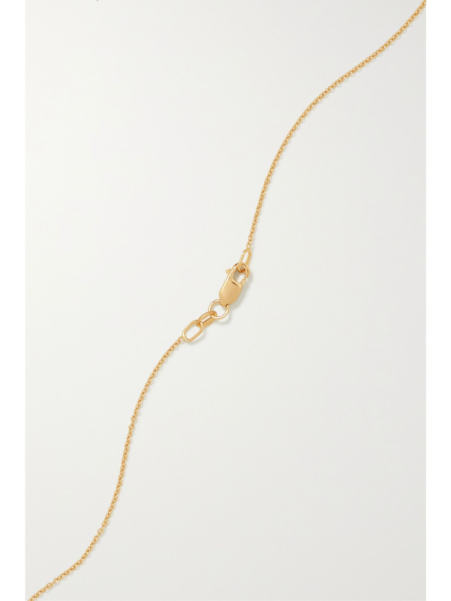 Crown 18-karat gold topaz necklace Gold - 3