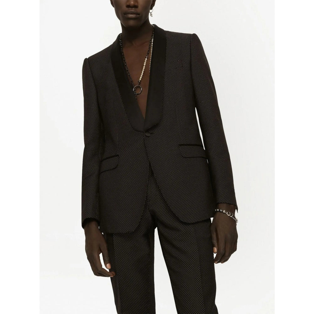 Dolce & Gabbana Black Jackets - Blazers Men - 2
