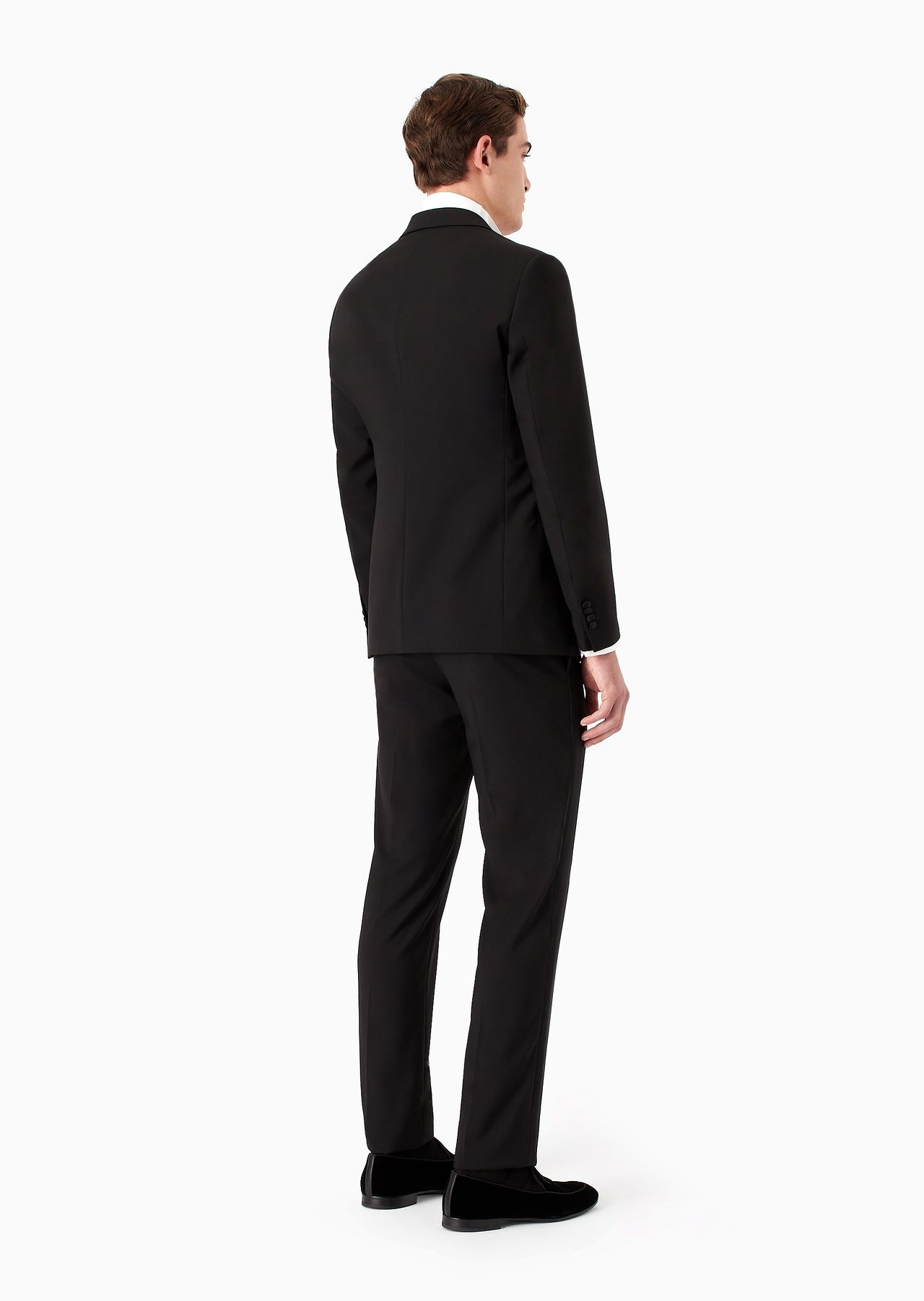 Pure wool, half-canvassed, slim-fit tuxedo from the Icon Soho line - 3