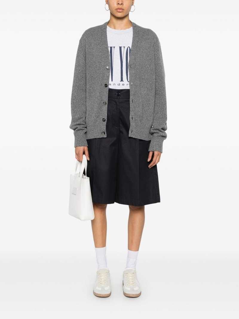 Herno cotton knee-length shorts outlook