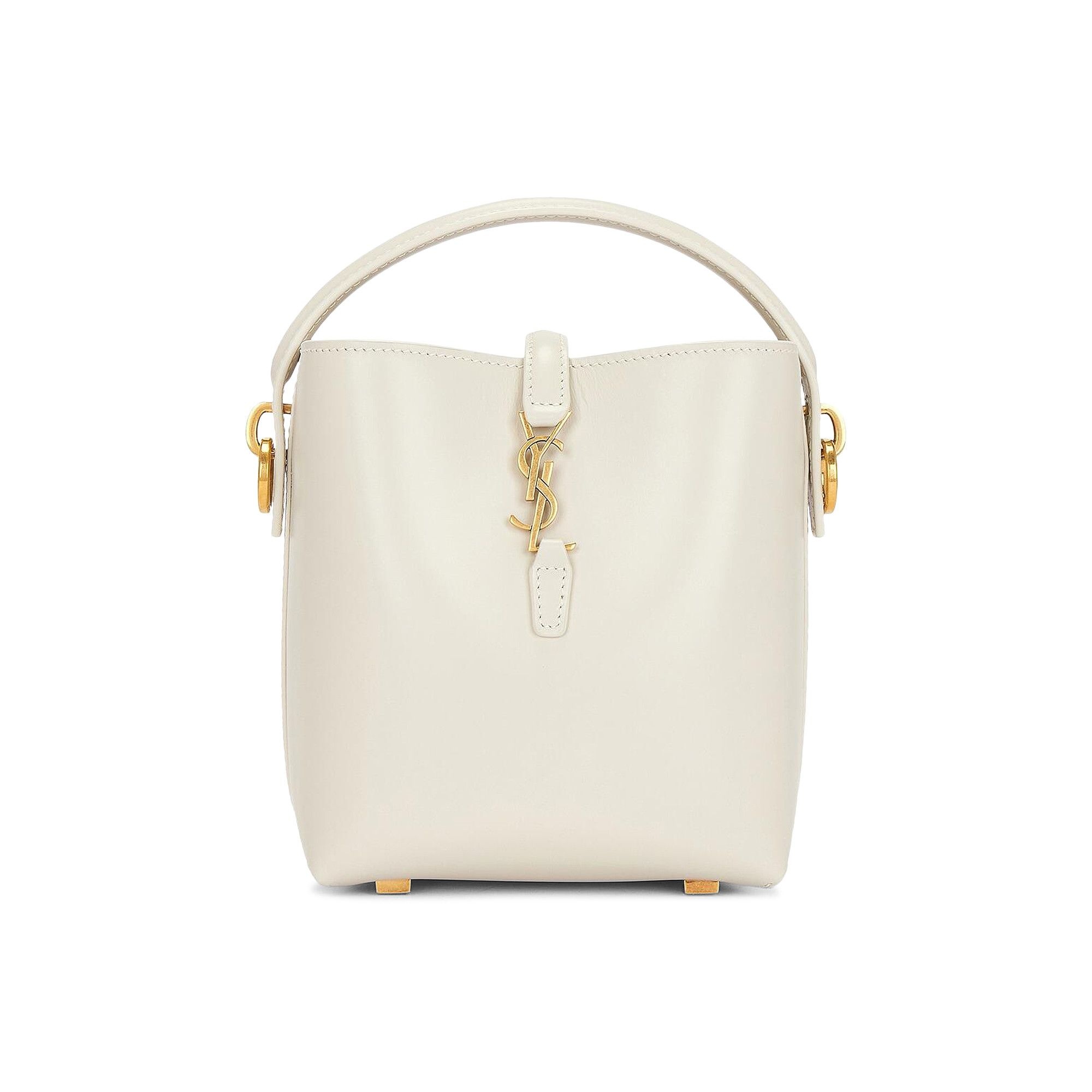 Saint Laurent Le 37 Leather Shoulder Bag 'Crema Soft' - 1