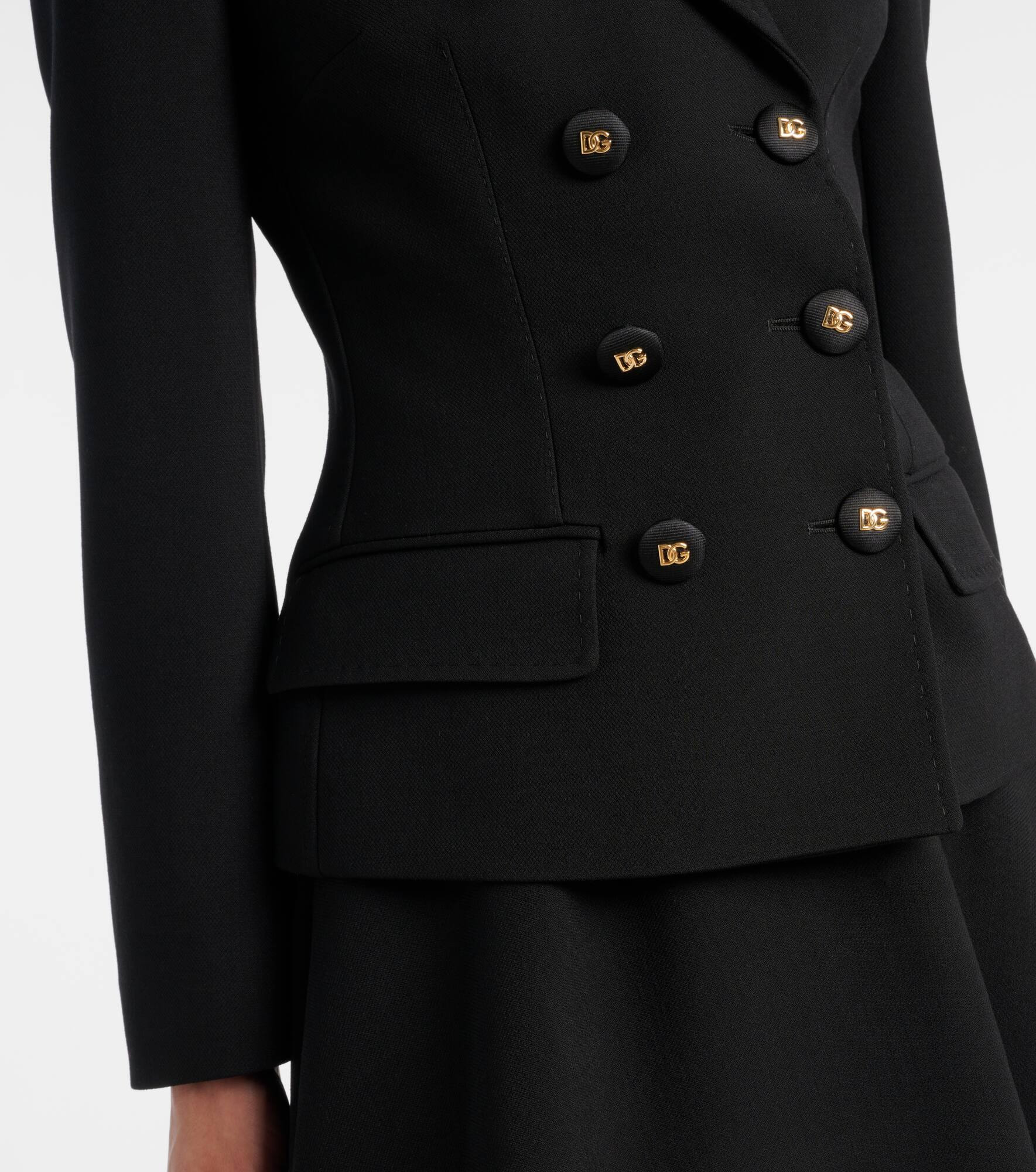 DG virgin wool blazer - 5