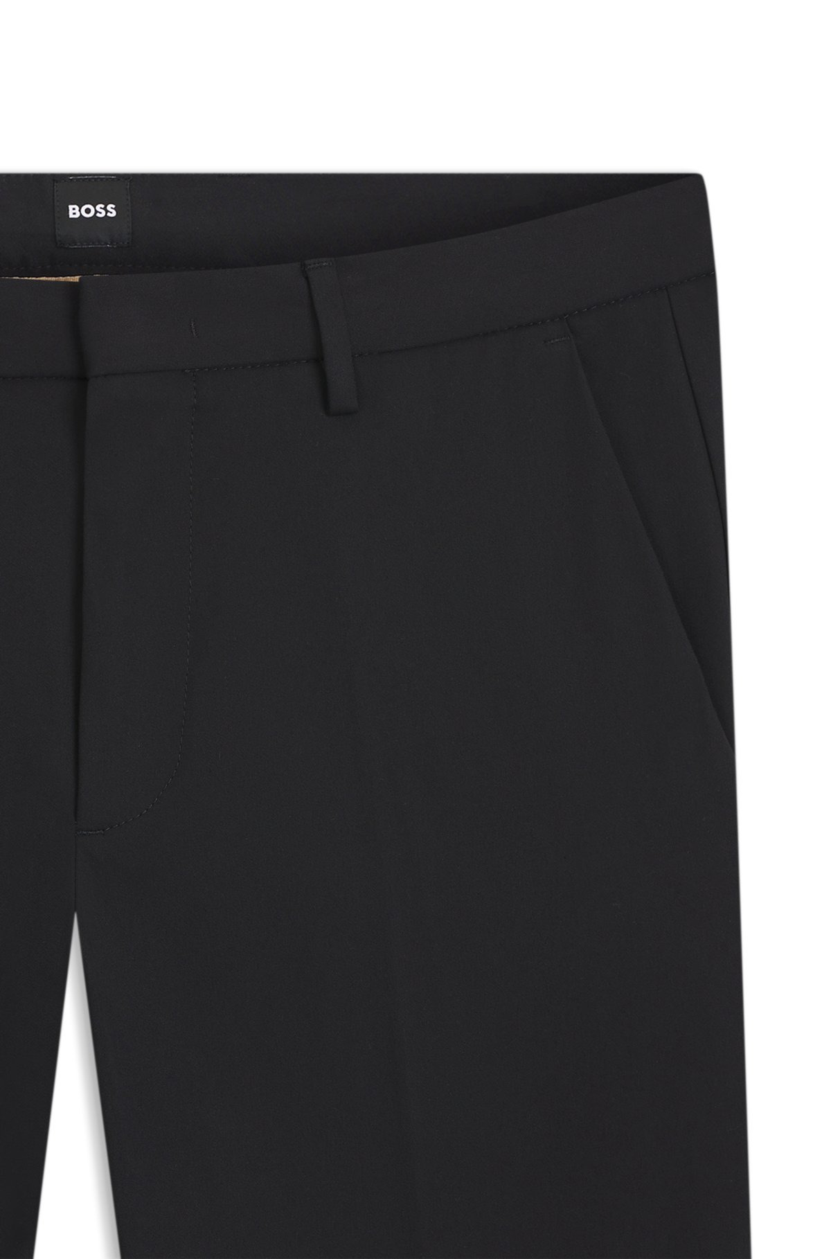 SLIM-FIT TROUSERS IN STRETCH COTTON - 6