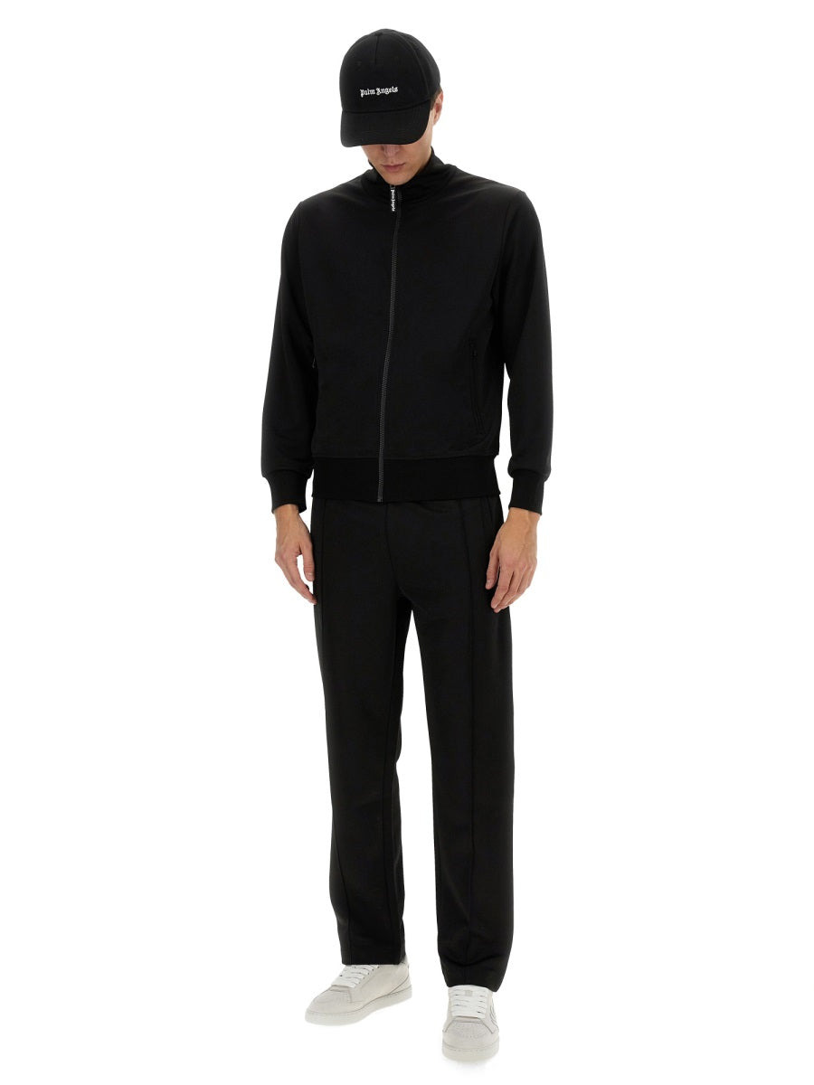 Palm Angels Men "Track" Sweatshirt With Logo - 2