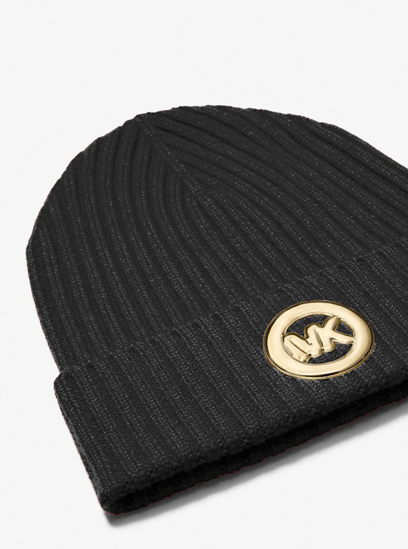 MICHAEL KORS Ribbed Wool Beanie outlook
