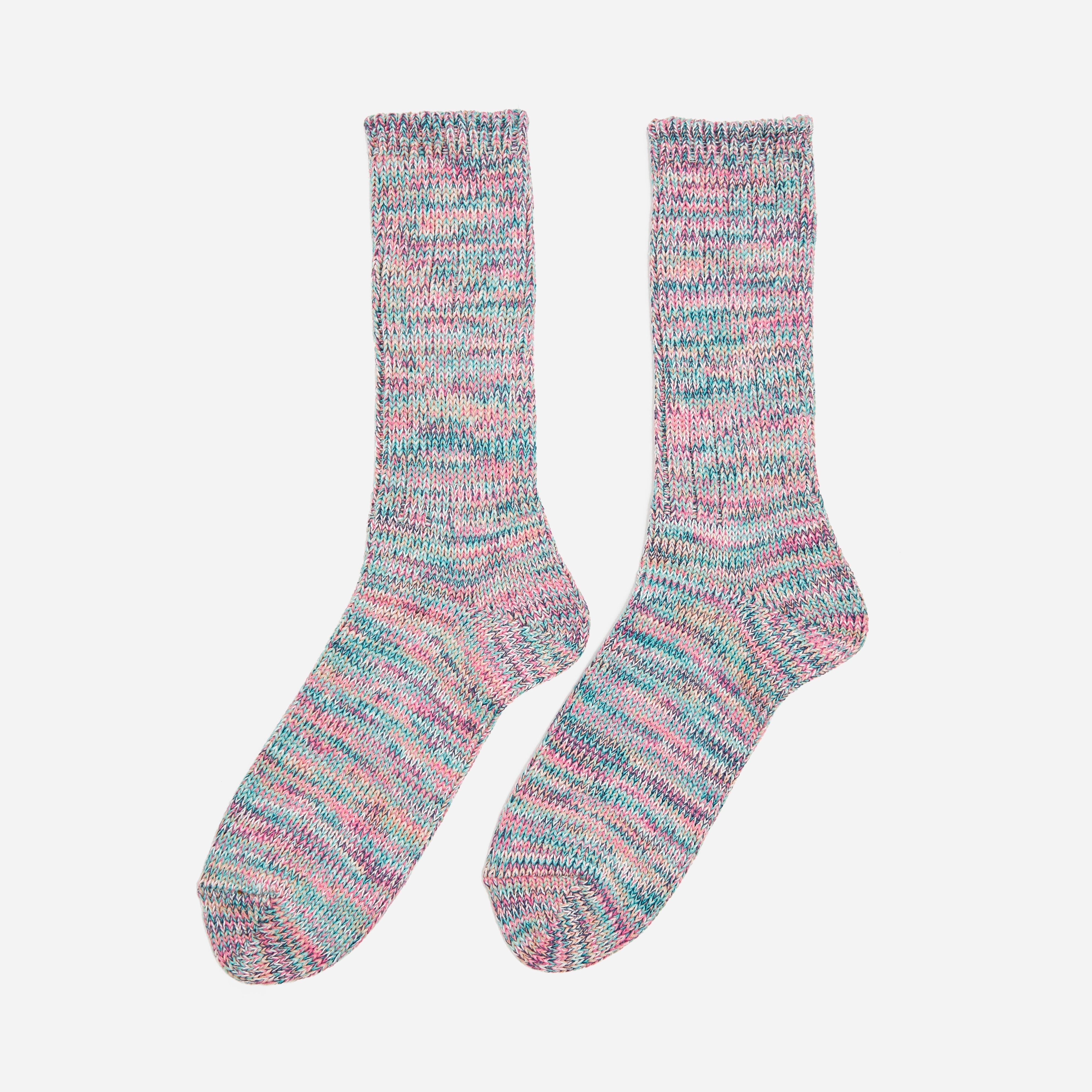 Anonymous Ism 5 Colour Mix Crew Sock - 1