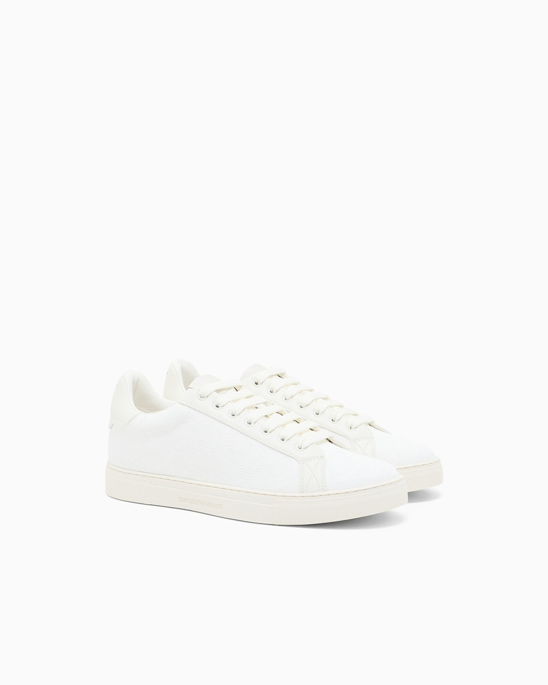 NYLON SNEAKERS WITH JACQUARD ALL-OVER EAGLE 2