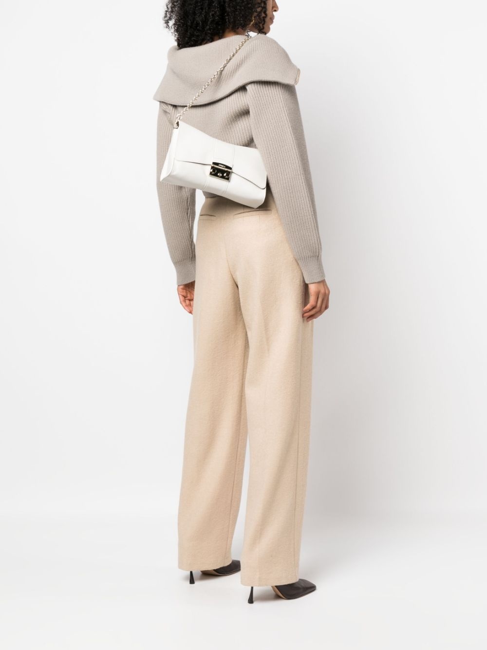 Metropolis leather shoulder bag - 2