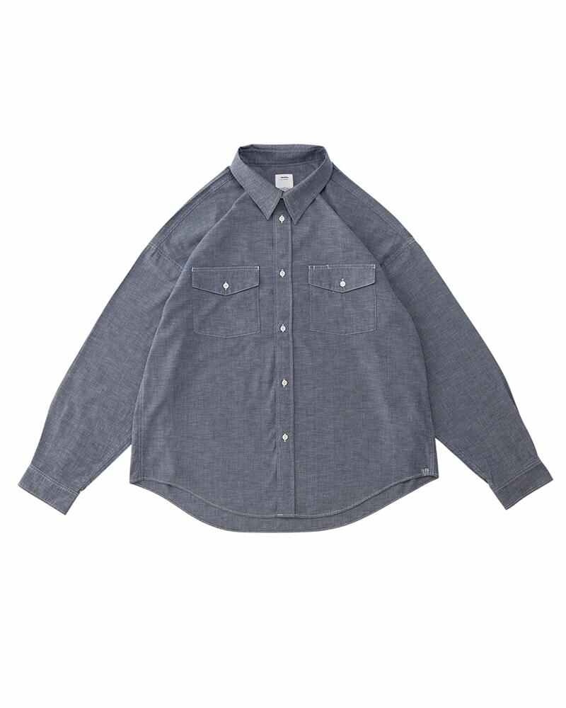 PIONEER CHAMBRAY L/S (C/S) INDIGO - 1