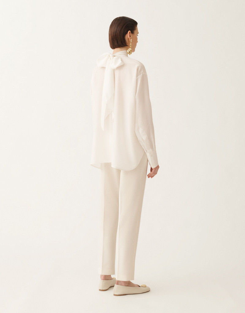 Crepe de chine top 4