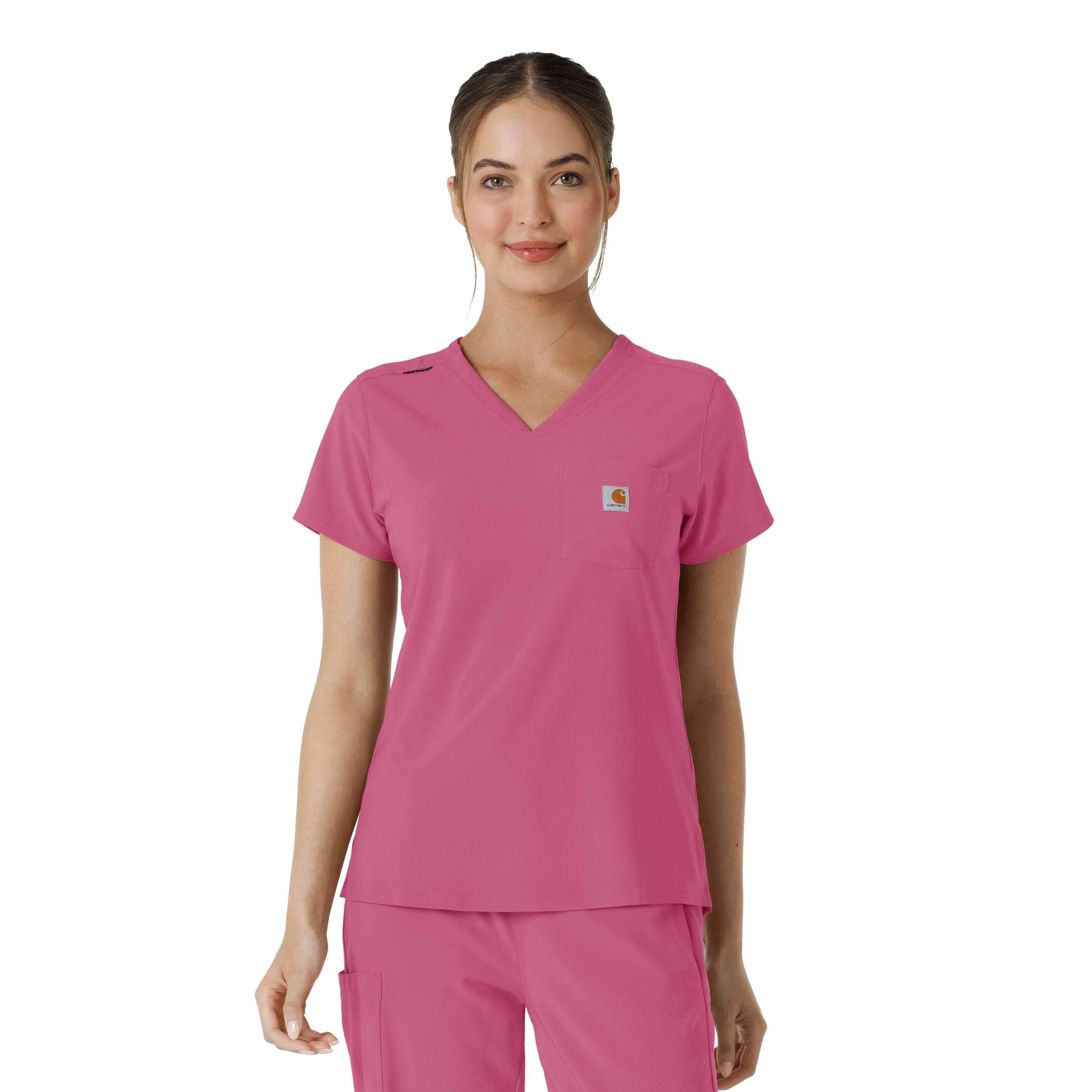 Women's Force Cross-Flex Tuck-In Scrub Top - 1